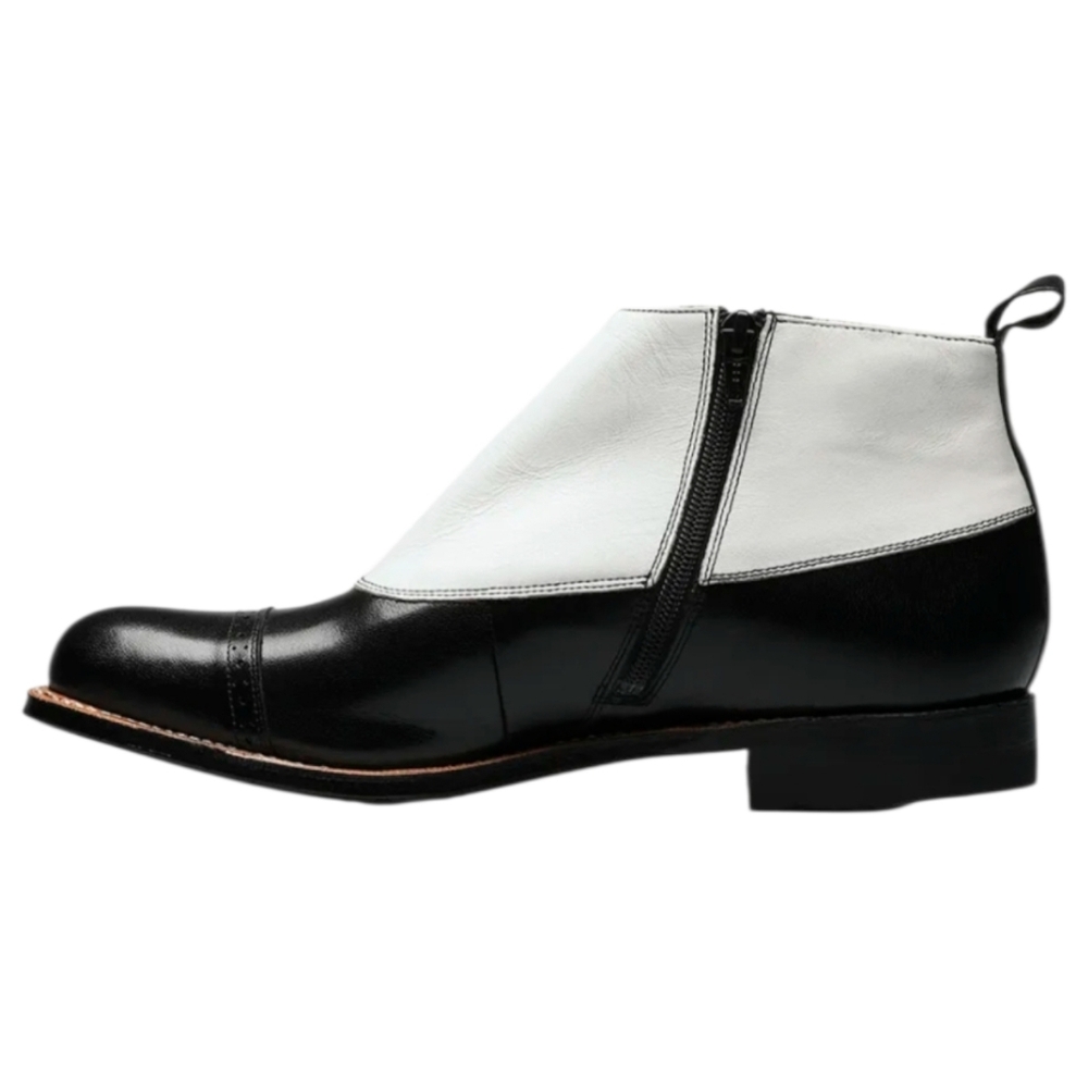 Stacy Adams Madison Spectator Spat Cap Toe Size 10.5 - Picture 4 of 11
